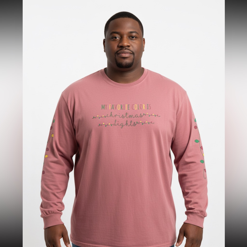 Christmas Lights Long Sleeve Shirt